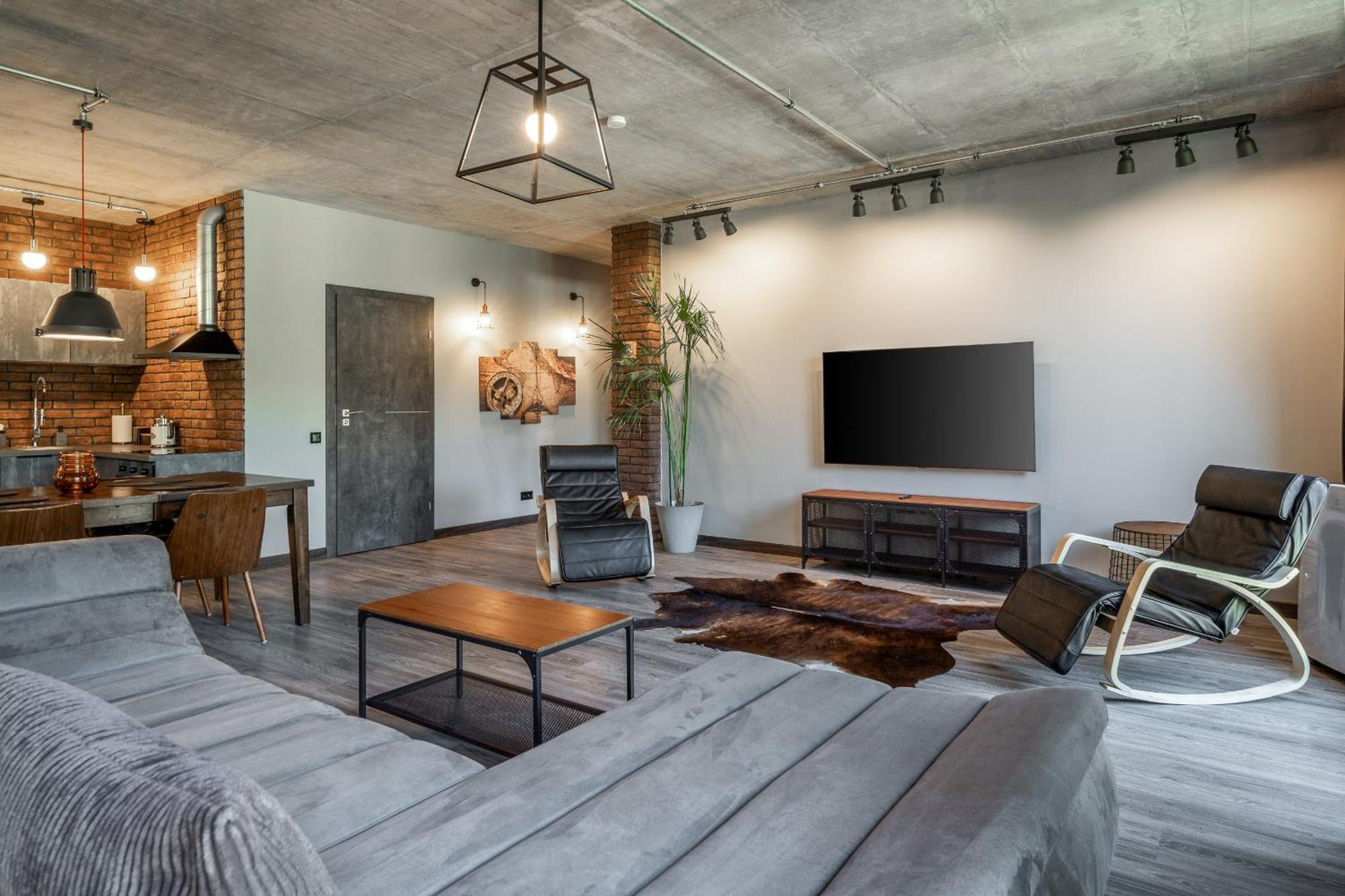 Manto Loft style apartment 85m2+ underground parking Klaipėda Eksteriør bilde