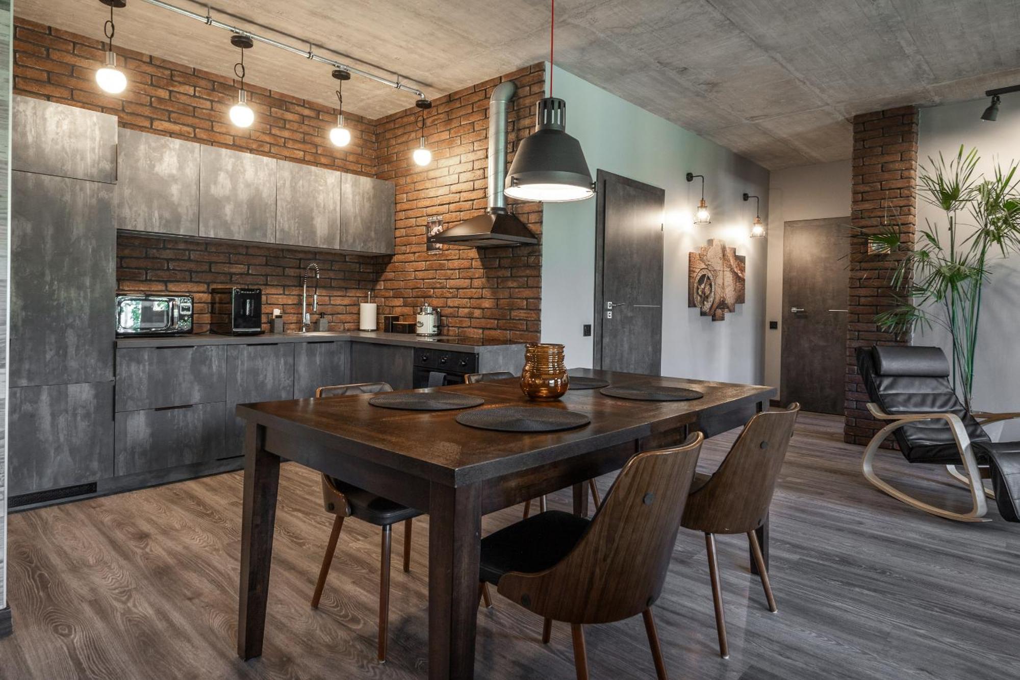 Manto Loft style apartment 85m2+ underground parking Klaipėda Eksteriør bilde