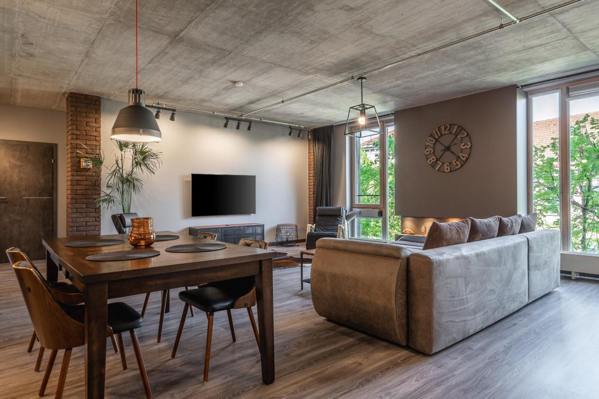 Manto Loft style apartment 85m2+ underground parking Klaipėda Eksteriør bilde